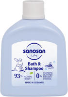 Молочко для тела детское Sanosan, Увлажняющее с пантенолом / 40891310
Молочко для тела детское Sanosan, Увлажняющее с пантенолом / 40891310