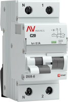 Дифференциальный автомат, Averes DVA-6 2P 20А 100мА(C)6кА тип AC / rcbo6-1pn-20C-100-ac-av
Дифференциальный автомат, Averes DVA-6 2P 20А 100мА(C)6кА тип AC / rcbo6-1pn-20C-100-ac-av