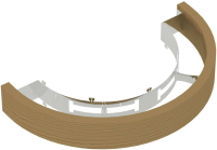 Ограждение для печи Sawo, Aries ARI3 / ARI-GUARD-W3-WL-D 
Ограждение для печи Sawo, Aries ARI3 / ARI-GUARD-W3-WL-D
