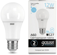 Лампа, Elementary E27 12W 6500K / 23232
Лампа, Elementary E27 12W 6500K / 23232