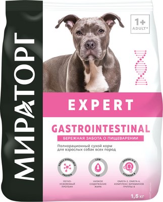 Сухой корм для собак, Expert Gastrointestinal Бережная забота о пищеварении/1010024052
Сухой корм для собак, Expert Gastrointestinal Бережная забота о пищеварении/1010024052