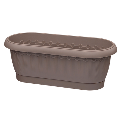 Кашпо, Флавия №2 с поддоном / EP272
Кашпо, Флавия №2 с поддоном / EP272