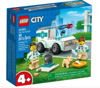 Конструктор, City Ветеринарный фургон / 60382
Конструктор, City Ветеринарный фургон / 60382