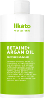 Бальзам для волос Likato Professional, Recovery Repairing Hair Balm Betaine + Argan Oil
Бальзам для волос Likato Professional, Recovery Repairing Hair Balm Betaine + Argan Oil