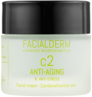 Крем для лица Facialderm, C2 Anti-Aging & Anti-Stress Для комбинированной и жирной кожи
Крем для лица Facialderm, C2 Anti-Aging & Anti-Stress Для комбинированной и жирной кожи