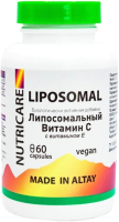 Комплексная пищевая добавка, Nutricare Liposomal Vitamin C
Комплексная пищевая добавка, Nutricare Liposomal Vitamin C