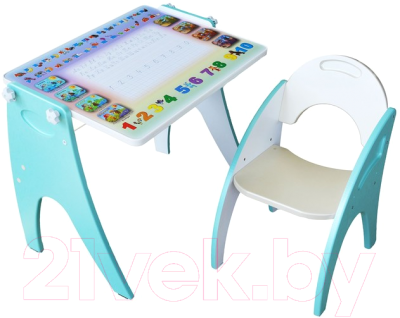 Комплект мебели с детским столом Интехпроект, Буквы-Цифры 14-250 
Комплект мебели с детским столом Интехпроект, Буквы-Цифры 14-250