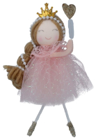 Елочная игрушка, Baby's First Christmas. Принцесса-балерина / 15807-1
Елочная игрушка, Baby's First Christmas. Принцесса-балерина / 15807-1