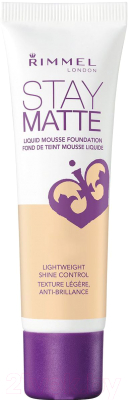 Тональный крем Rimmel, London Stay Matte тон 010 
Тональный крем Rimmel, London Stay Matte тон 010