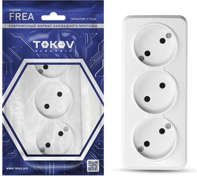 Розетка, Frea TKE-FR-R3-C01
Розетка, Frea TKE-FR-R3-C01