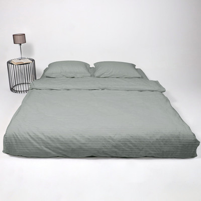 Комплект постельного белья, Зеленый Евро