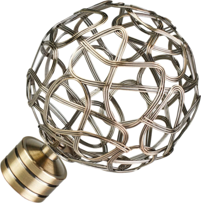 Набор наконечников для карниза, Космо D25 
Набор наконечников для карниза, Космо D25