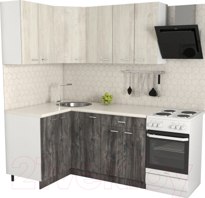 Готовая кухня Хоум Лайн, Луиза 1.2x1.6 
Готовая кухня Хоум Лайн, Луиза 1.2x1.6