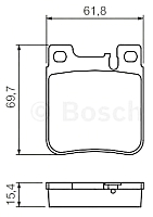 Тормозные колодки, 0986460965
Тормозные колодки, 0986460965