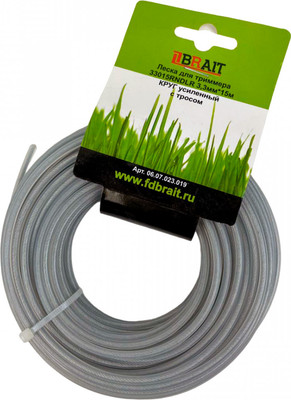 Леска для триммера, BR 3.3x15 33015 RNDLR
Леска для триммера, BR 3.3x15 33015 RNDLR