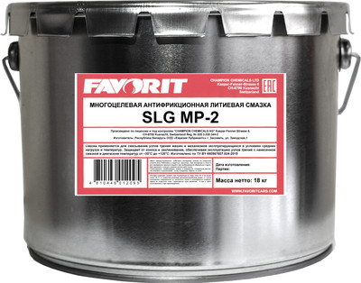 Смазка техническая, MP-2 SLG / 57788 
Смазка техническая, MP-2 SLG / 57788