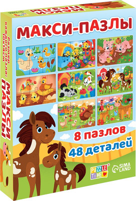 Развивающая игра, Макси-пазлы. Моя ферма 8 в 1 / 10471475
Развивающая игра, Макси-пазлы. Моя ферма 8 в 1 / 10471475