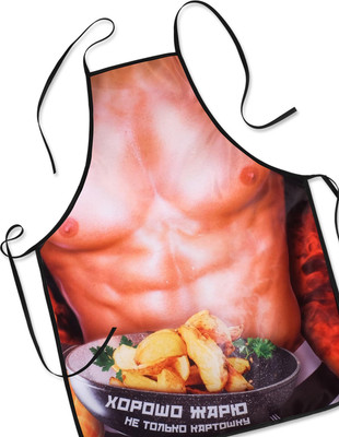 Кухонный фартук, Хорошо жарю / 4704322
Кухонный фартук, Хорошо жарю / 4704322