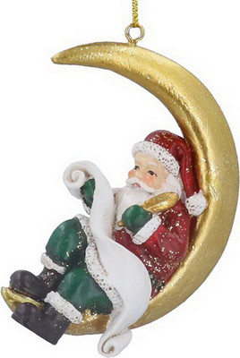 Елочная игрушка, Nostalgia. Санта на Луне / 16341
Елочная игрушка, Nostalgia. Санта на Луне / 16341