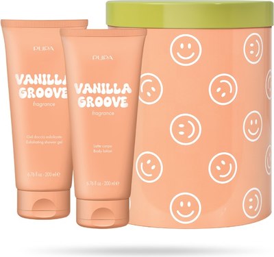 Набор косметики для тела, Happy Box Kit Vanilla Groove Молочко для душа+Молочко для тела
Набор косметики для тела, Happy Box Kit Vanilla Groove Молочко для душа+Молочко для тела