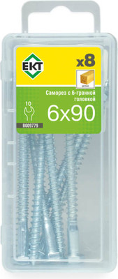 Саморез, 6.0x90 / B009779
Саморез, 6.0x90 / B009779