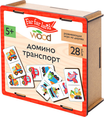 Развивающая игра, Far Far Land Wood. Транспорт / 05635
Развивающая игра, Far Far Land Wood. Транспорт / 05635