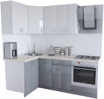 Готовая кухня Хоум Лайн, Кристалл Люкс 1.2x2.1
Готовая кухня Хоум Лайн, Кристалл Люкс 1.2x2.1
