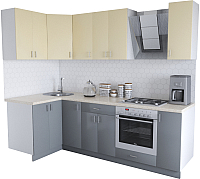 Готовая кухня Хоум Лайн, Кристалл Люкс 1.2x2.5 
Готовая кухня Хоум Лайн, Кристалл Люкс 1.2x2.5