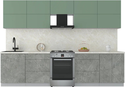 Кухонный гарнитур, Мила Матте 3.0 Б
Кухонный гарнитур, Мила Матте 3.0 Б