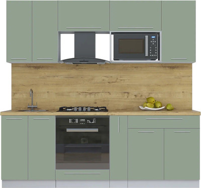 Кухонный гарнитур, Мила Пластик 2.2
Кухонный гарнитур, Мила Пластик 2.2