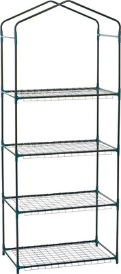 Стеллаж для рассады, 4 полки 160x40x65см металлический каркас 
Стеллаж для рассады, 4 полки 160x40x65см металлический каркас