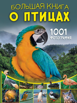 Энциклопедия, Большая книга о птицах. 1001 фотография, твердая обложка 
Энциклопедия, Большая книга о птицах. 1001 фотография, твердая обложка