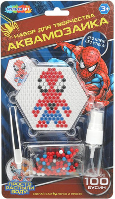 Развивающая игра, Аквамозаика на блистере спайдер / AQUABLIST-124273
Развивающая игра, Аквамозаика на блистере спайдер / AQUABLIST-124273