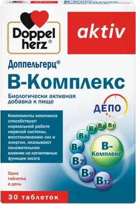 Мультивитаминный комплекс, Актив В Комплекс
Мультивитаминный комплекс, Актив В Комплекс