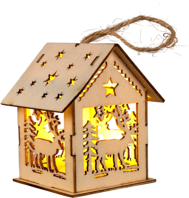 Елочная игрушка, Домик с оленем / 6117275
Елочная игрушка, Домик с оленем / 6117275