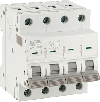 Выключатель автоматический, GYM9-4P-20D
Выключатель автоматический, GYM9-4P-20D