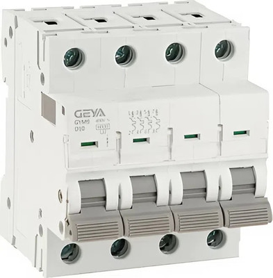 Выключатель автоматический, GYM9-4P-10C
Выключатель автоматический, GYM9-4P-10C