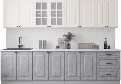 Кухонный гарнитур, Мила Деко 3.0А
Кухонный гарнитур, Мила Деко 3.0А