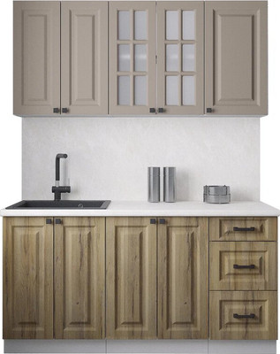 Кухонный гарнитур, Мила Деко 1.6Б 
Кухонный гарнитур, Мила Деко 1.6Б