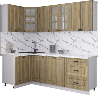 Кухонный гарнитур, Мила Деко 1.2x2.2
Кухонный гарнитур, Мила Деко 1.2x2.2