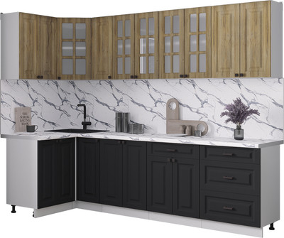 Кухонный гарнитур, Мила Деко 1.2x2.7
Кухонный гарнитур, Мила Деко 1.2x2.7