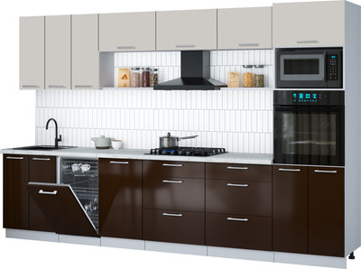 Кухонный гарнитур, Мила Gloss 3.3-ПМ3 
Кухонный гарнитур, Мила Gloss 3.3-ПМ3