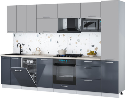 Кухонный гарнитур, Мила Gloss 3.1-ПМ4
Кухонный гарнитур, Мила Gloss 3.1-ПМ4