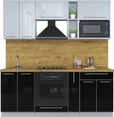 Кухонный гарнитур, Мила Пластик 2.0
Кухонный гарнитур, Мила Пластик 2.0