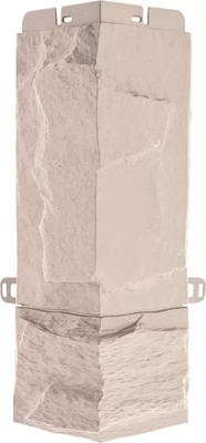 Угол для сайдинга, Гранит ЭКО Кремовый Наружный 
Угол для сайдинга, Гранит ЭКО Кремовый Наружный