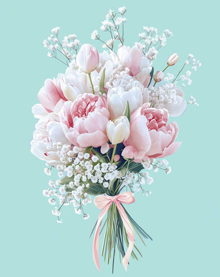 Набор алмазной вышивки, Весенний букет / 70788
Набор алмазной вышивки, Весенний букет / 70788