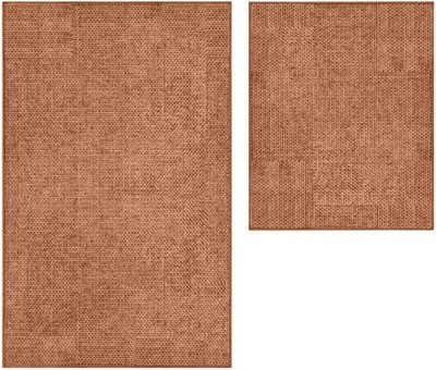 Набор ковриков для ванной и туалета, Twist / 60x100+50x60-TERRACOTTA-twist
Набор ковриков для ванной и туалета, Twist / 60x100+50x60-TERRACOTTA-twist