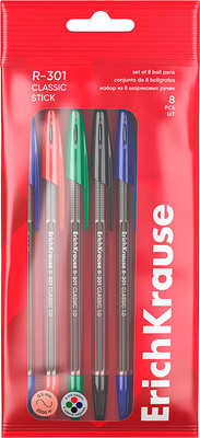 Набор шариковых ручек, R-301 Stick Classic / 64686
Набор шариковых ручек, R-301 Stick Classic / 64686