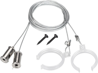 Крепление для трековой системы, WPH-FLEX-D40 2x2m Set / 047251 
Крепление для трековой системы, WPH-FLEX-D40 2x2m Set / 047251