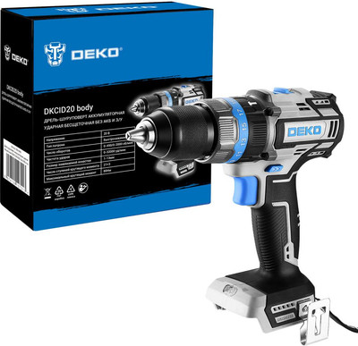 Аккумуляторная дрель-шуруповерт, DKCID20 / 063-4456
Аккумуляторная дрель-шуруповерт, DKCID20 / 063-4456